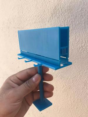 BILLBOARD SCALE H0 1-87 3D PRINT RESIN