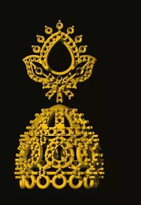 jumka gold jhumka