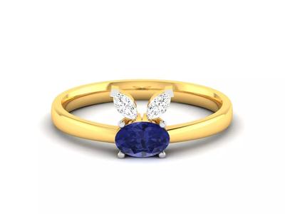 Solitaire Wedding Engagement Ring