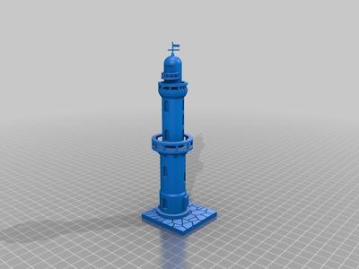 Warnemuende lighthouse