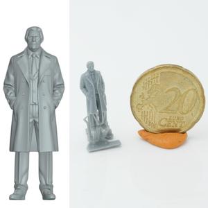 Businessman Figure (Pedestrian Figure 1/6) – h0 scaled Miniature (1/87)