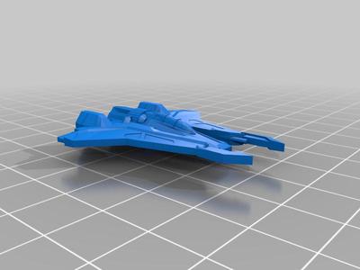 star wars x-wing scale fang fighter