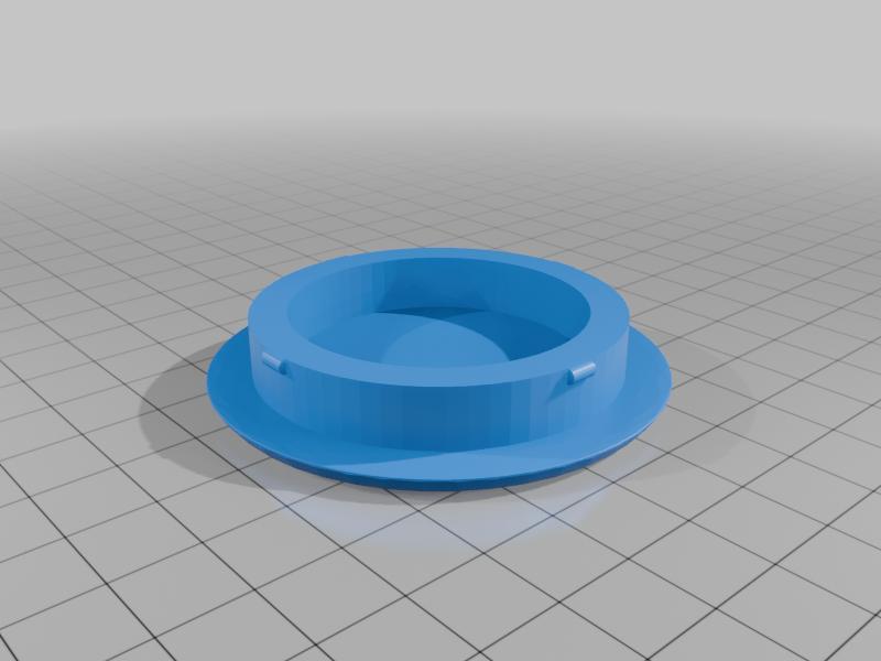 2 inch marine gauge cover beveled