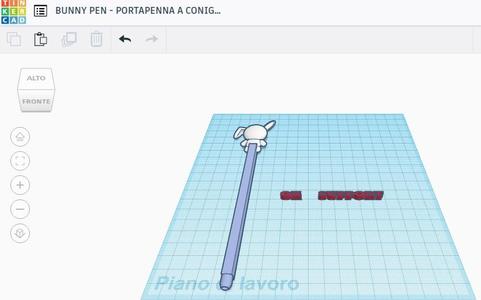 BUNNY PEN - PORTAPENNA A CONIGLIO