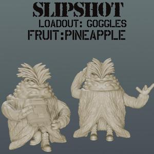 Delta Fruit: SlipShot Pineapple Commando Goggles Loadout