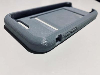 Iphone 8 Case with Card Holder for Flexible Filament