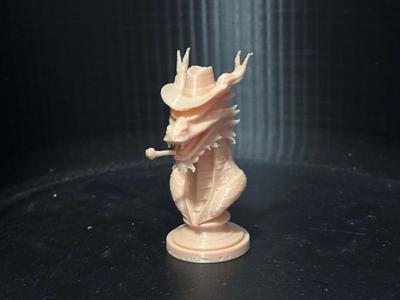 Smoking dragon bust