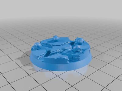 Corn Base 40mm Round