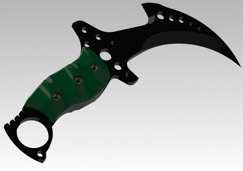 Karambit Knife Residual Evil Style