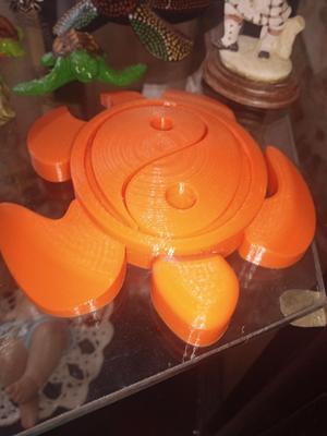 YingYang Turtle Sand Mold