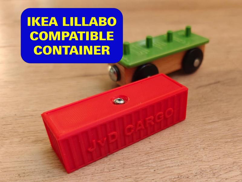 IKEA Lillabo Train Cargo Container