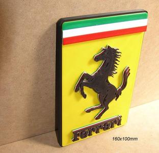 Ferrari, Car, Auto, Sport, Sign, Signboard, Label, Logo, colors, horse, Flag, Italy