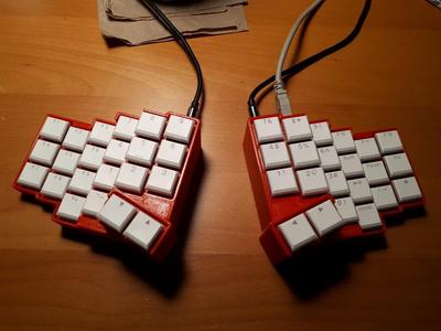 Fish Ladder Mk.3 (Kailh Choc/MX Switches) Keyboard