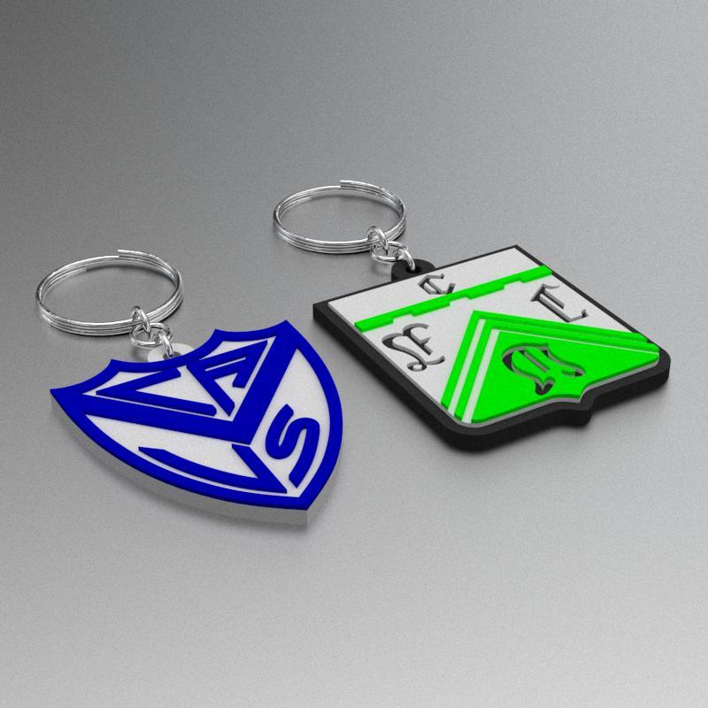 VELEZ AND FERRO KEY RINGS - ARGENTINEAN SOCCER