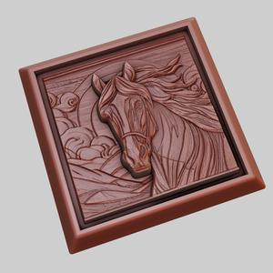 Horse Animal 3D Model for CNC Router Laser & 3D Printer