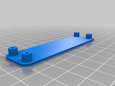 RC Stunt Plane Landing Gear Housing