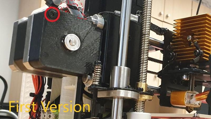 X Motor cover for the geeetech I3 pro B