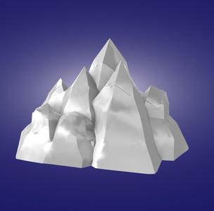 Mountain figurine