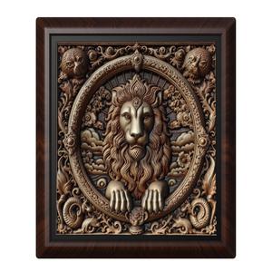 lion animal wall art relief wall decor