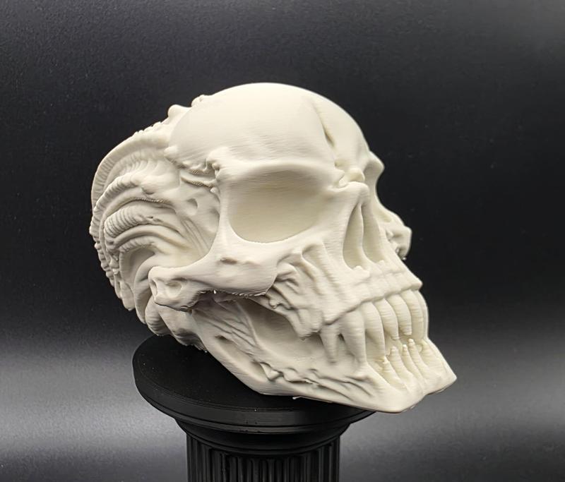 Alien Devourer Skull