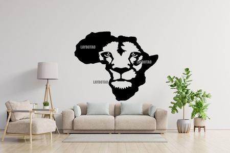 LION AFRICA ANIMAL DECO