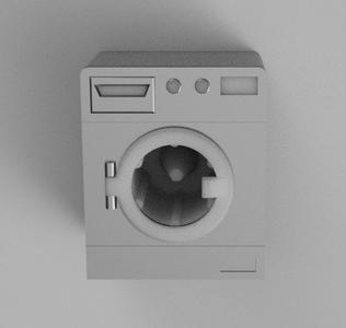 Barbie size washing machine