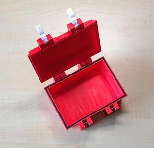 Schnappverschluss-Box
