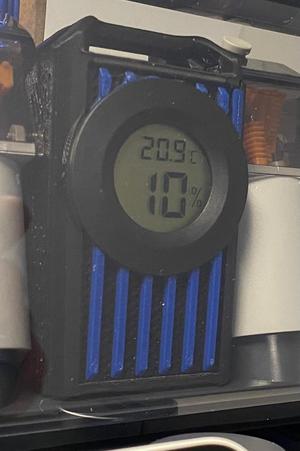 Bambu AMS Silica Bead Box with Hygrometer