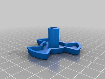 Mircrowave turntable spinner