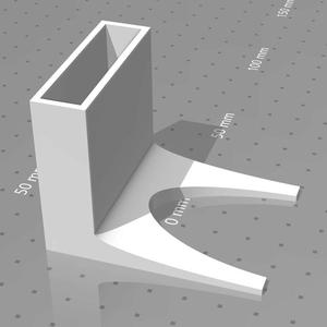 Simple Logitech c920 camera stand with two legs