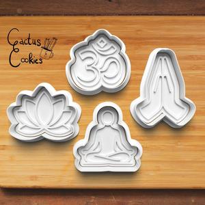 Yoga Cookie Cutter set 0904
