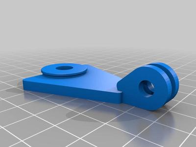 2.5 HD mirror plate GoPro mount