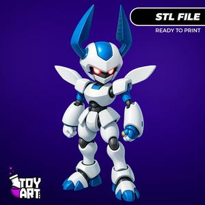 Rokusho Chibi STL - Medabots Fan Figure