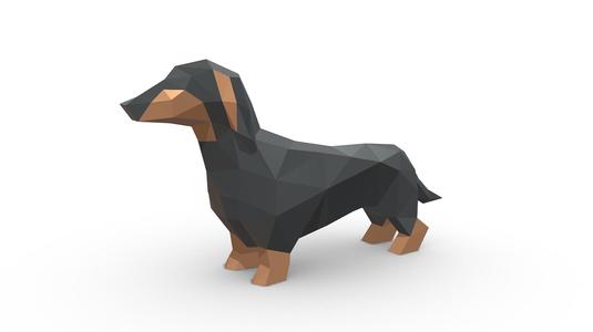 dachshund figure