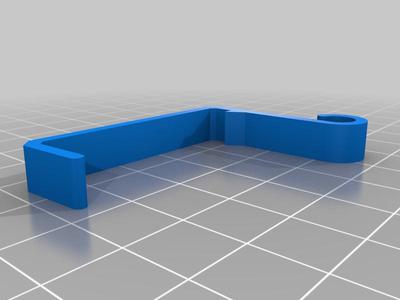 Cable clip for BMG- with modified teeth distance