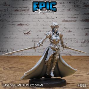 Vampire Countness ‧ DnD Miniature ‧ Tabletop Miniatures ‧ Gaming Monster ‧ 3D Model ‧ RPG ‧ DnDminis ‧ STL FILE