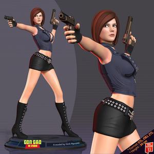 Female assassin Remake