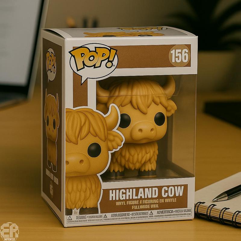 Highland Cow - Animals Pop Collection 🧊✨