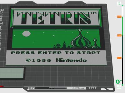 Tetris Title Screen