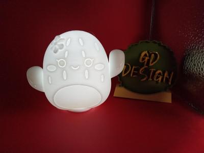 Cactus Squishmallows ORNAMENT AND ONE TABLETOP TEALIGHT