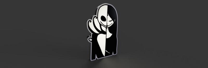 The Night Before Christmas LED Light Box