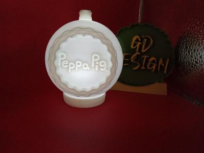 Peppa Pig CHRISTMAS ORNAMENT TEALIGHT