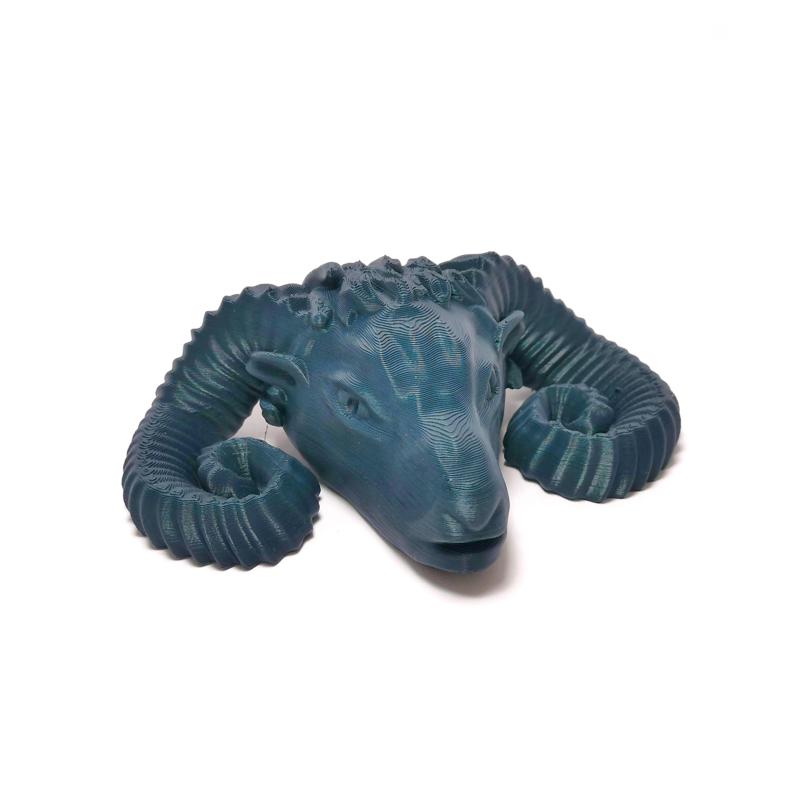 Sculpted Ram Head