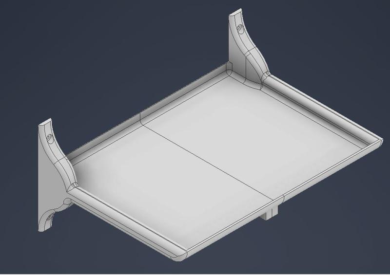 wall shelf (półka ścienna)