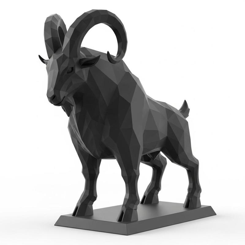 Low poly Ram/Goat