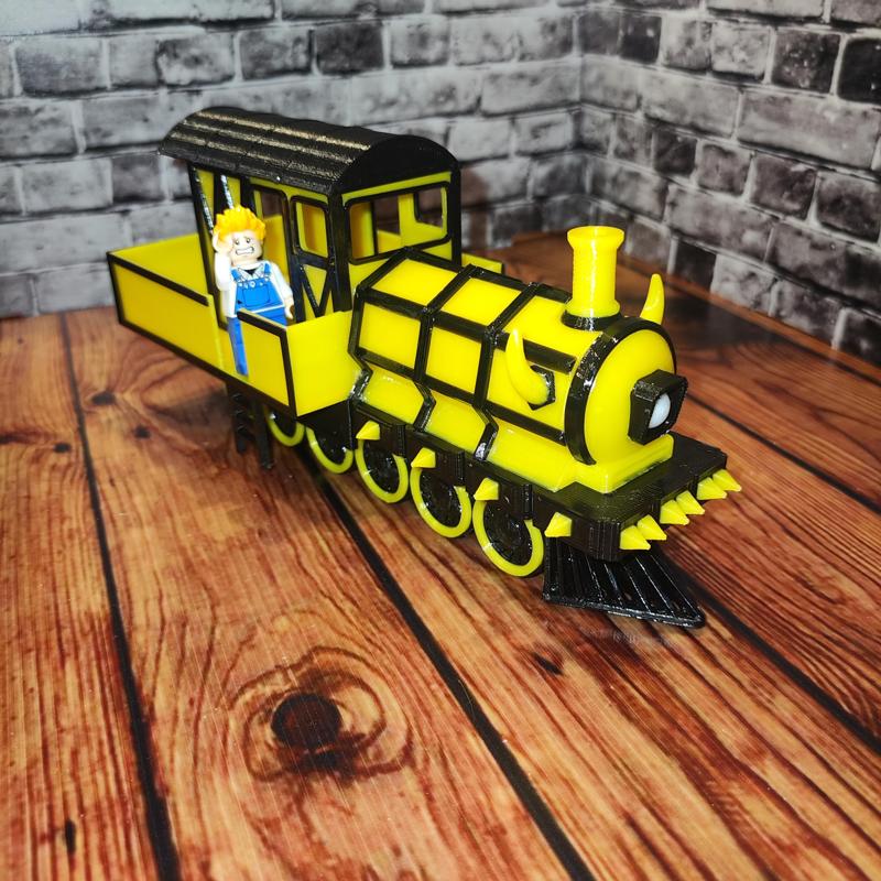 PLAYER'S TRAIN FROM THE GAME CHOO CHOO CHARLES