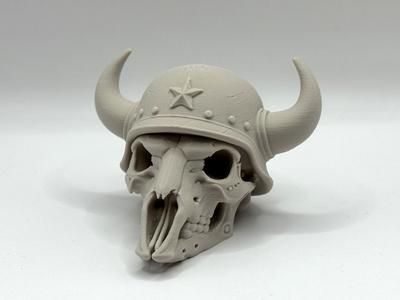 Bison Skull Warrior