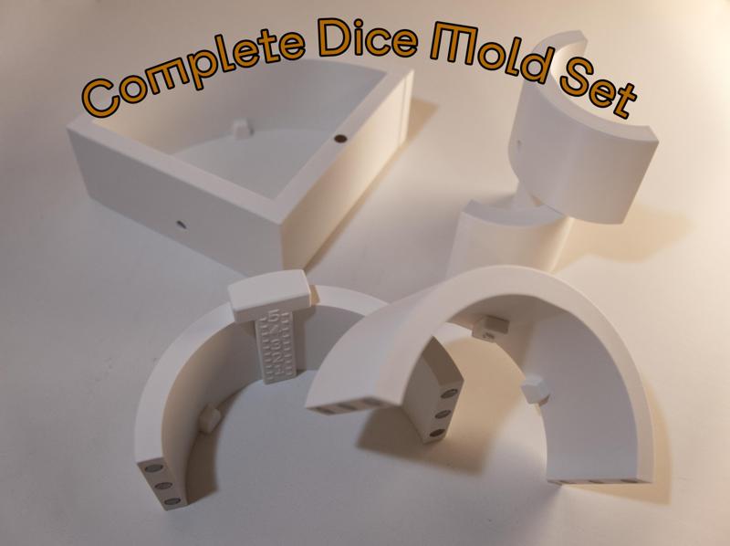 Complete Dice Mold Collection