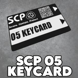 scp 05 keycard   