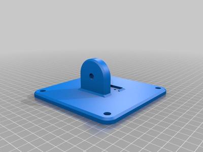 VESA mount for DRO arm